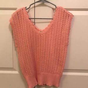 Pink sweater vest 🎀